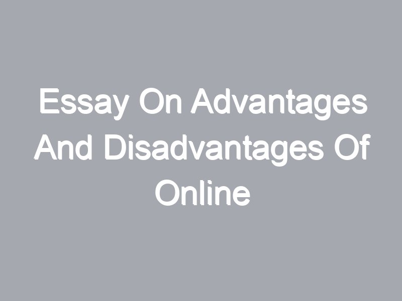 online shopping introduction essay